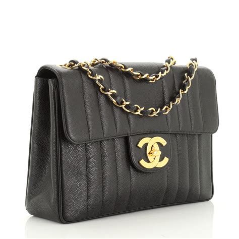 chanel vertical quilted bag no flap|Chanel flap bag vs double.